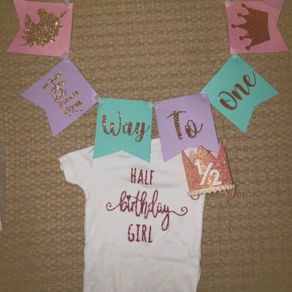 Half Birthday Photoshoot bundle